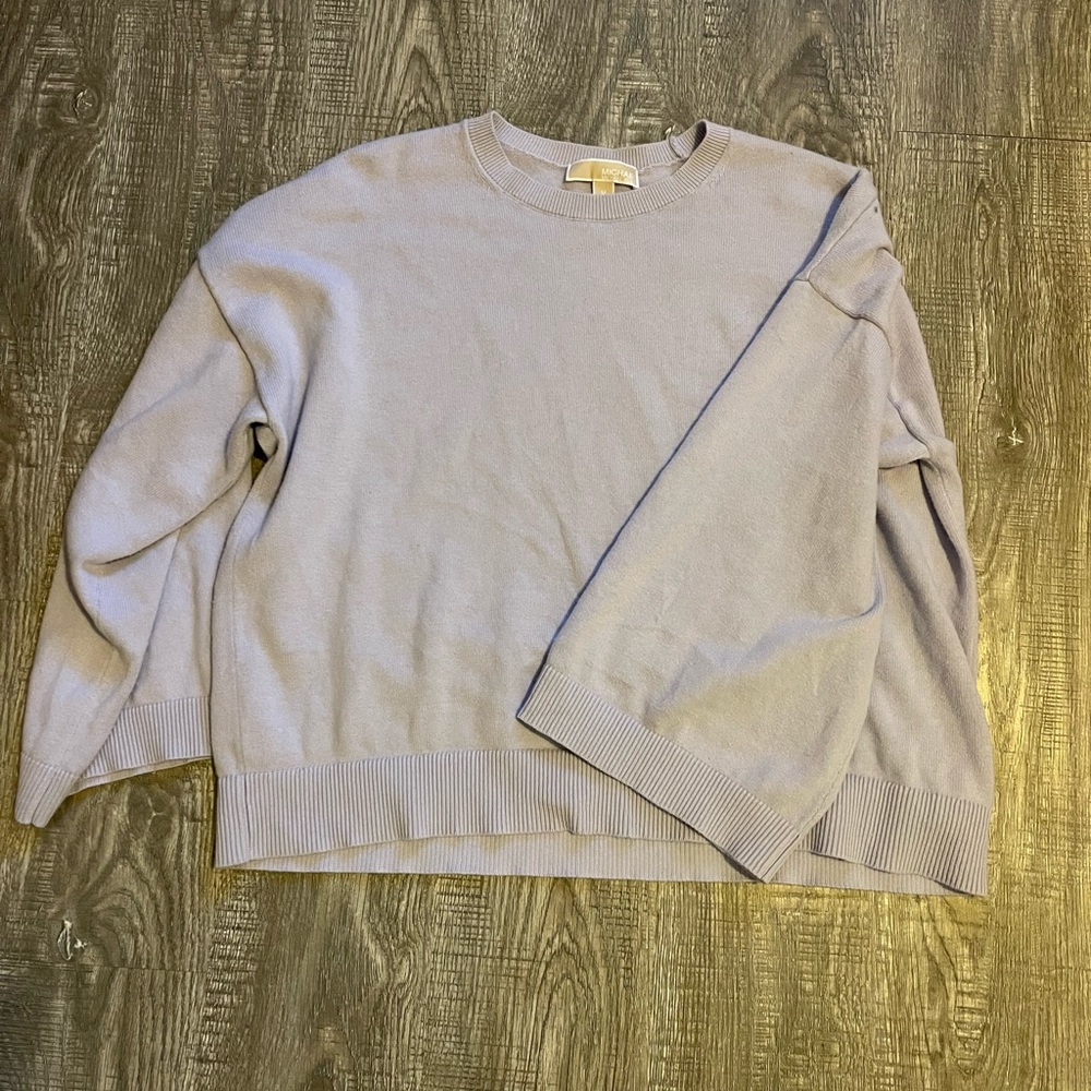 Michael Kors light purple sweater!